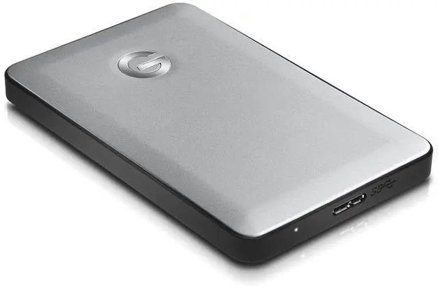 Alt view image 4 of 5 - G-Technology G-DRIVE mobile USB Portable USB 3.0 Hard Drive 1TB (5400RPM) (0G02428)