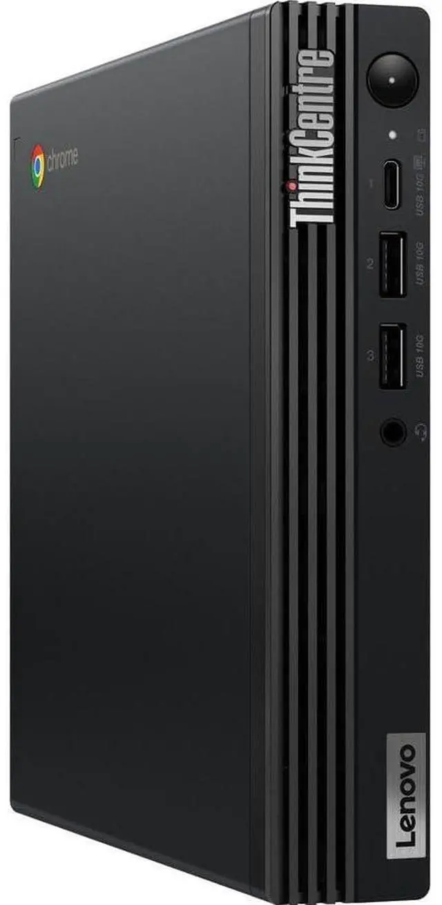Alt view image 2 of 2 - Lenovo ThinkCentre M60q 12C6000BUS Chromebox - Intel Core i5 12th Gen i5-1235U Deca-core (10 Core) 1.30 GHz - 8 GB RAM DDR4 SDRAM - 128 GB M.2 PCI Express NVMe 3.0 x4 SSD - Tiny - Black
