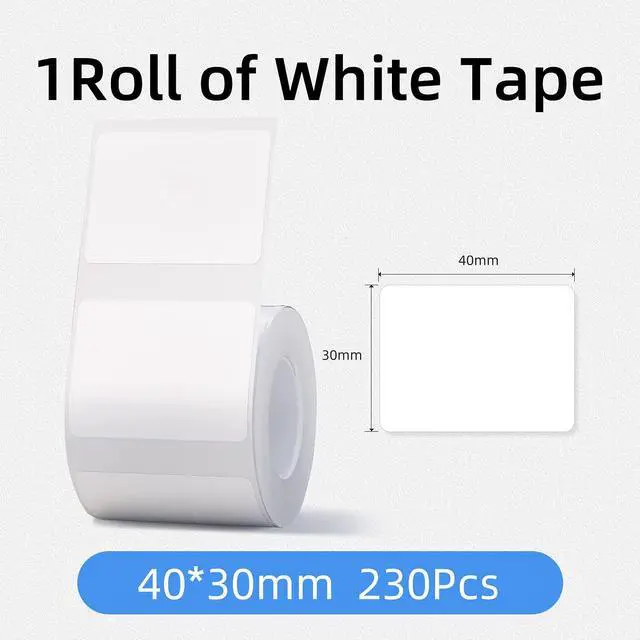 Alt view image 4 of 5 - NIIMBOT B21 Black Label Maker and 2 Rolls Tape Bundle