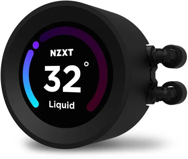 Alt view image 4 of 4 - Water Cooler NZXT Kraken Elite 280 RGB - 280mm w/Display, RGB Controller & RGB Fans Black