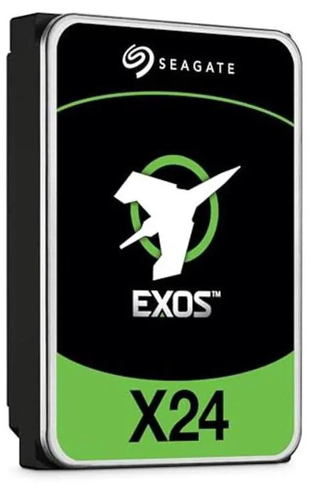 Alt view image 2 of 5 - Seagate Exos X24 24TB Enterprise Internal Hard Drive HDD - 6GB/s SATA 7200RPM 2.5M MTBF (ST24000NM002H)