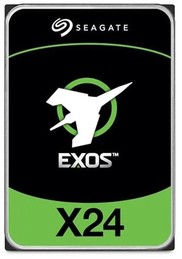 Main image of Seagate Exos X24 24TB Enterprise Internal Hard Drive HDD - 6GB/s SATA 7200RPM 2.5M MTBF (ST24000NM002H)