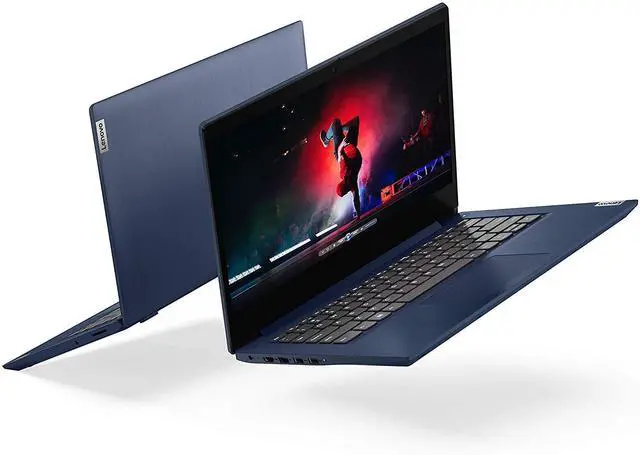 Alt view image 2 of 3 - Lenovo IdeaPad 3 14" Laptop, 14.0" FHD 1920 x 1080 Display, AMD Ryzen 5 3500U Processor, 8GB DDR4 RAM, 256GB SSD, AMD Radeon Vega 8 Graphics, Narrow Bezel, Windows 10, 81W0003QUS, Abyss Blue