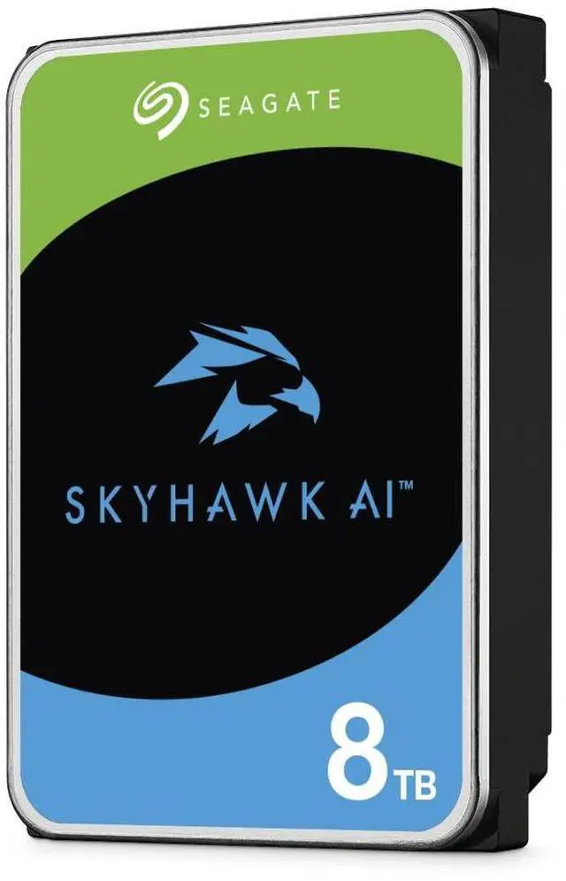 Main image of Seagate Skyhawk AI 8TB Video Internal Hard Drive HDD - 3.5 Inch SATA 6Gb/s 256MB Cache for DVR NVR Security Camera System with in-house Rescue Services (ST8000VEZ01)