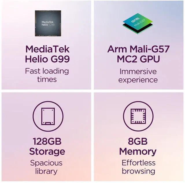 Alt view image 2 of 5 - Lenovo Tab Plus - 2024 - Premium Entertainment Tablet - 8 JBL(r) Speakers - 11.5" 2K LCD Touch Display - 8GB Memory - 128GB Storage - MediaTek(tm) Helio G99 - Folio Case Included - Luna Grey