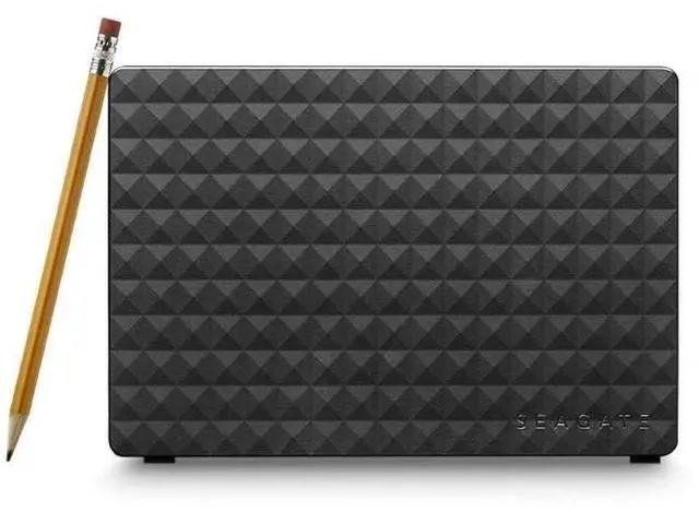 Alt view image 2 of 4 - Seagate Expansion Desktop 10TB External Hard Drive HDD - USB 3.0 for PC & Laptop, 1-Year Rescue Service (STEB10000400), Black