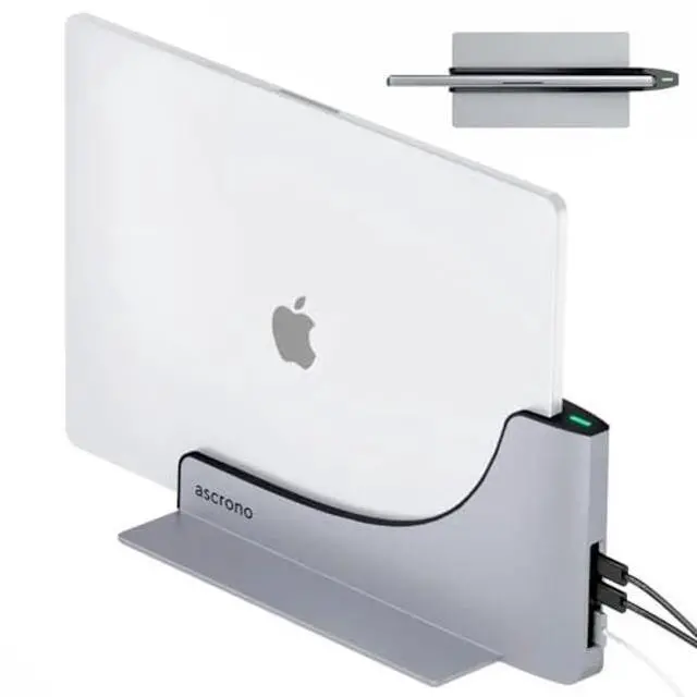 Main image of Ascrono Dock for 14" Apple MacBook Pro - Docking Station - Connect Dual Displays w/Two Thunderbolt 4 USB-C Ports - Mac Docking Station Hub for MacBook Pro 14" (M1,M2,M3,M4 Base/Pro/Max, 2021-2024)