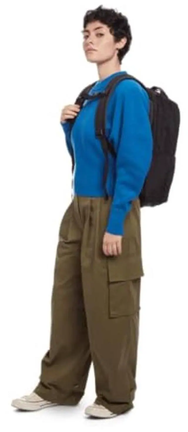Alt view image 5 of 5 - Baboon to the Moon City Backpack - in Black, Versatile, Water-Repellent, 16" Laptop-Friendly Backpack for Men and Women