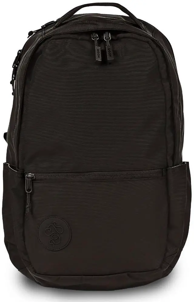 Main image of Baboon to the Moon City Backpack - in Black, Versatile, Water-Repellent, 16" Laptop-Friendly Backpack for Men and Women