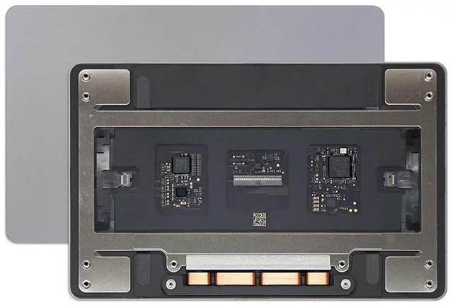 Alt view image 2 of 5 - iPartsleader A2442 Trackpad Replacement for MacBook Pro (14-inch,M1,2021) Force Touch Touchpad with Cable and Screws Tool Kit EMC 3650 Late 2021 Year 661-23551 661-23552 (Space Grey)