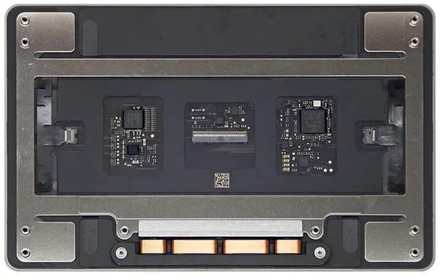 Alt view image 4 of 5 - iPartsleader A2442 Trackpad Replacement for MacBook Pro (14-inch,M1,2021) Force Touch Touchpad with Cable and Screws Tool Kit EMC 3650 Late 2021 Year 661-23551 661-23552 (Space Grey)
