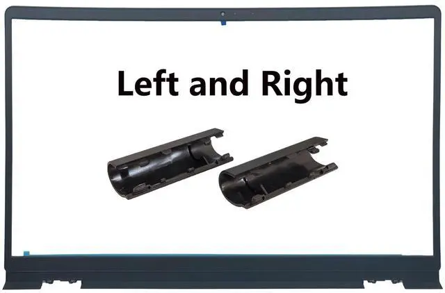 Alt view image 4 of 5 - Jxjslp Replacement LCD Back Cover with Front Bezel with Hinges with Shaft Cover for DELL Inspiron 15 3510 3511 3515 3520 3525 Series Laptop 0WPN8 00WPN8 9WC73 09WC73 AP3LE000901 Black