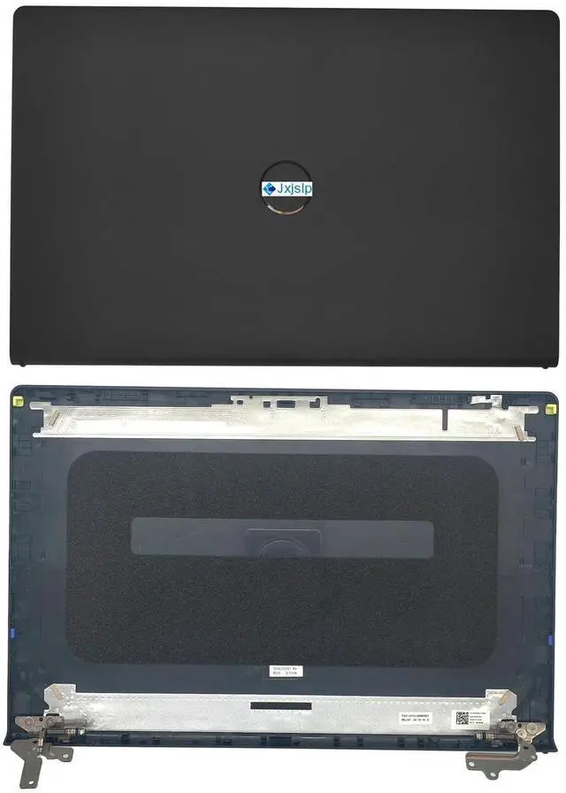Alt view image 3 of 5 - Jxjslp Replacement LCD Back Cover with Front Bezel with Hinges with Shaft Cover for DELL Inspiron 15 3510 3511 3515 3520 3525 Series Laptop 0WPN8 00WPN8 9WC73 09WC73 AP3LE000901 Black