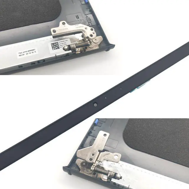 Alt view image 5 of 5 - Jxjslp Replacement LCD Back Cover with Front Bezel with Hinges with Shaft Cover for DELL Inspiron 15 3510 3511 3515 3520 3525 Series Laptop 0WPN8 00WPN8 9WC73 09WC73 AP3LE000901 Black