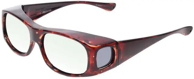 Main image of Medspex Fl012 Photochromic Transition Glasses Tortoise Havana/Teal Therapeutic Color Therapy Light Sensitivity Chromotherapy