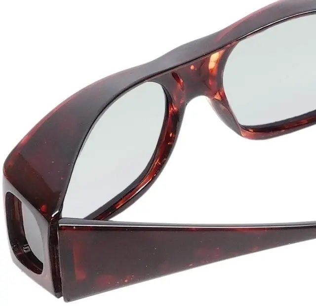 Alt view image 4 of 5 - Medspex Fl012 Photochromic Transition Glasses Tortoise Havana/Teal Therapeutic Color Therapy Light Sensitivity Chromotherapy