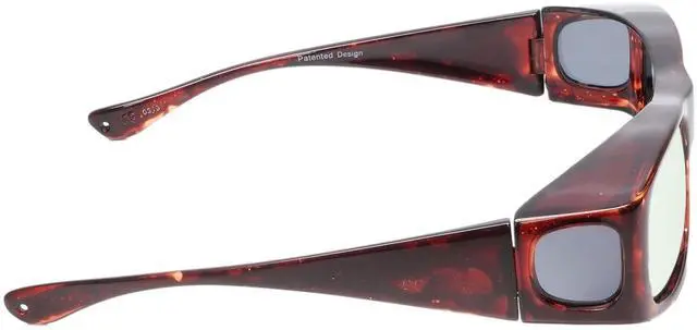 Alt view image 3 of 5 - Medspex Fl012 Photochromic Transition Glasses Tortoise Havana/Teal Therapeutic Color Therapy Light Sensitivity Chromotherapy
