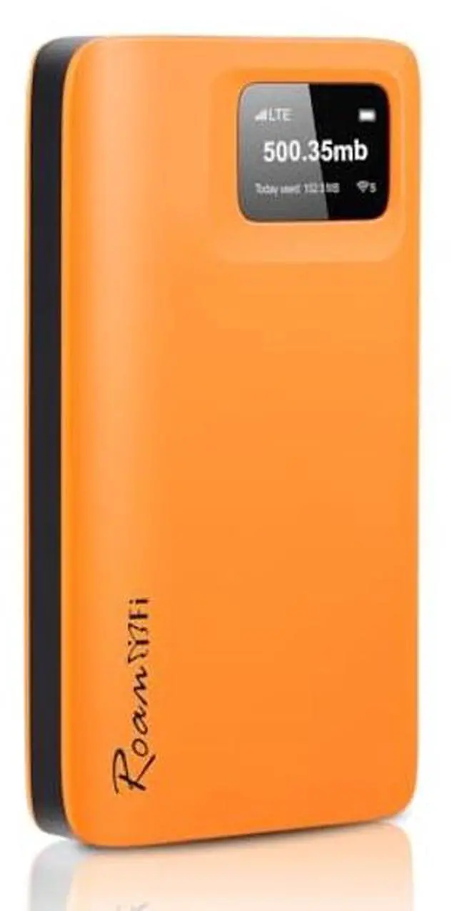 Main image of RoamWiFi 4G LTE WiFi Mobile Hotspot Router, Worldwide Portable High Speed Hotspot with US 100GB & Global 1GB Data 90Day,Connects Up to 10 Devices Pocket Hotspot for Travel in 170+ Countries
