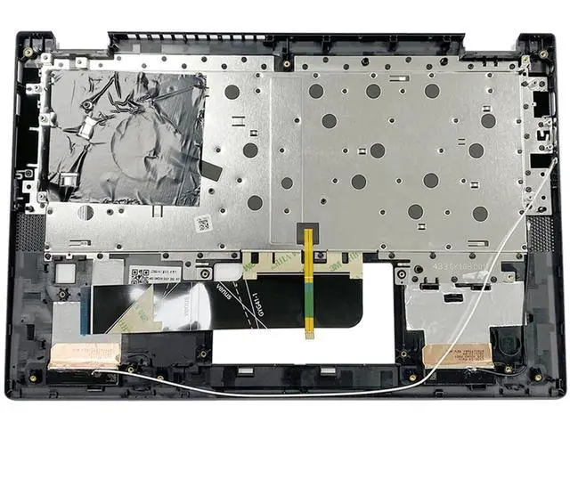 Alt view image 3 of 5 - Replacement for Lenovo Ideapad Flex 5-14IIL05 5-14ARE05 5-14ITL05 Laptop Upper Top Cover Case Palmrest Backlit Keyboard Assembly Part 5CB0Y85490 460.0MD08.0001 Grey