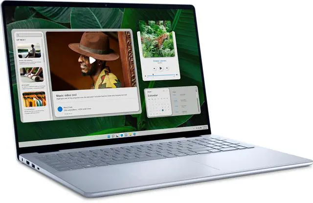 Alt view image 3 of 5 - Dell 2024 Laptop | Inspiron | 16" 1920 x 1200 Touchscreen | Intel Core 7 150U 10-Core | 32GB DDR5 | 1TB SSD | Windows 11 Home | Wi-Fi 6E - Bluetooth 5.2 - Backlit KB - 1080p FHD Camera - Ice Blue