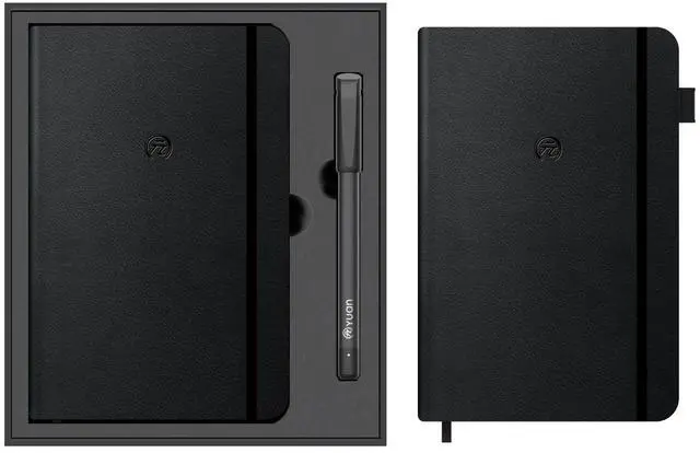 Main image of Yuan Smart Writing Set, 2 pcs Smart Notebooks + Smart Pen, Digital Notebook, Real-time Sync for Digitizing, Storing APP you can add labels and share