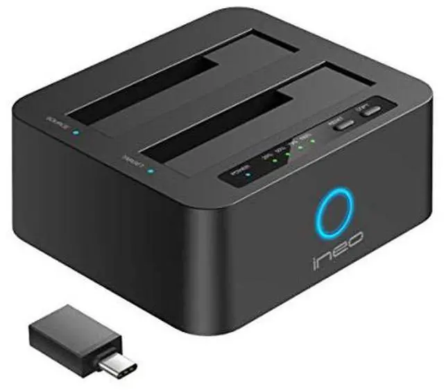 Main image of ineo USB 3.1 Gen1 to SATA 2.5" or 3.5 inch SSD/HDD Docking Station (Clone Docking)