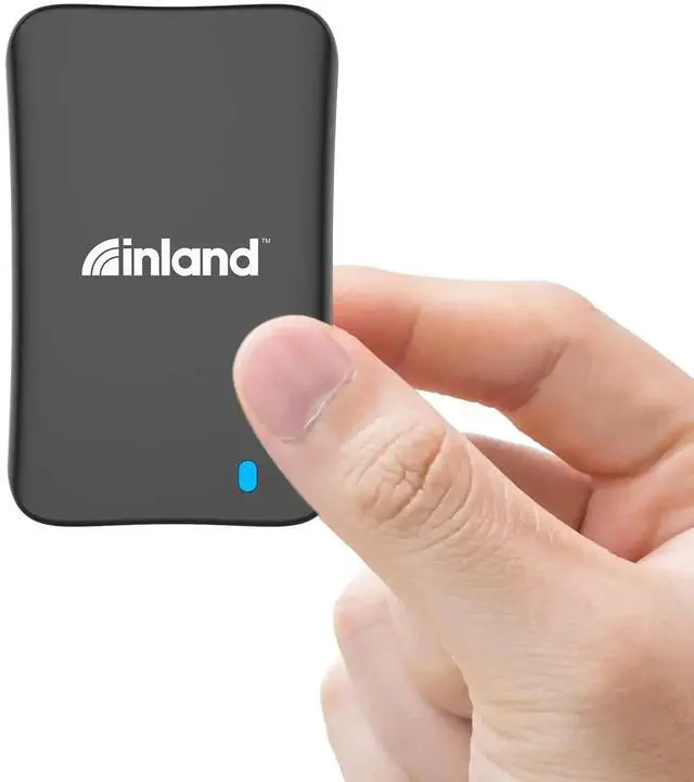 Main image of Inland 2TB External SSD with Type-C Connector, 1500MB/s Read and 1400MB/s Write Speeds, 4-Year Warranty