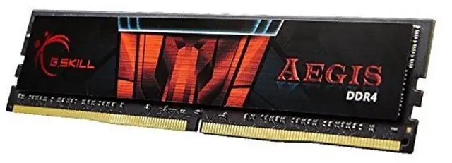 Alt view image 2 of 2 - G.Skill 16GB DDR4 Aegis 2400MHz PC4-19200 CL17 Dual Channel Memory Kit (2x8GB)