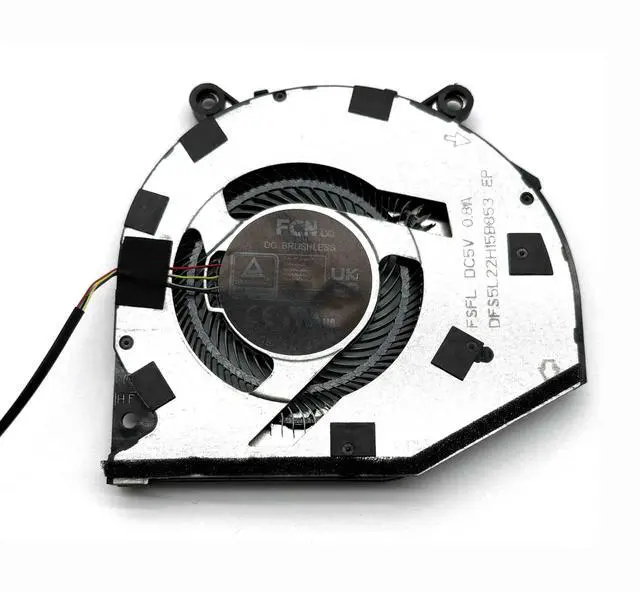 Alt view image 4 of 4 - BestParts CPU + GPU Cooling Fan Replacement for ASUS 2024 ROG Zephyrus G16 GU605M (GU605MI GU605MU GU605MV), P/N: 13NR0IS0M03011 13NR0IS0M02011 (Note: Only fits RTX 4050/4060/ 4070 GPU Series)