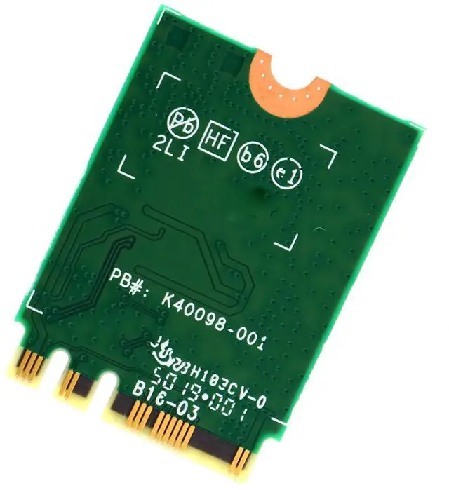 Alt view image 2 of 4 - Deal4GO AX200NGW 1650X 802.11ax 2.4Gbps Wi-Fi 6 M.2 NGFF Wireless WiFi Adapter w/Bluetooth 5.1 for Dell Alienware 13 R2 R3 15 R2/R3/R4 17 R3/R4/R5 AX200 0TKNXX TKNXX