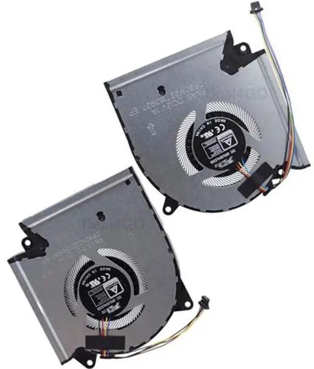 Alt view image 3 of 5 - Deal4GO CPU & GPU Graphics Cooling Fan Replacement for ASUS G533 G513 G713 G733 G533QR G533QS G513QM G713QM G733ZW G533ZW-AS94