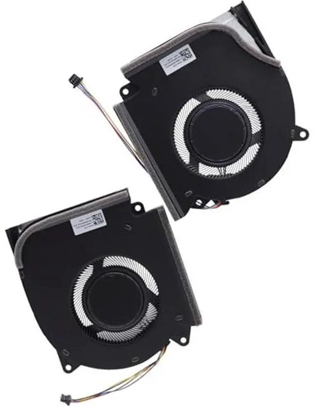 Alt view image 5 of 5 - Deal4GO CPU & GPU Graphics Cooling Fan Replacement for ASUS G533 G513 G713 G733 G533QR G533QS G513QM G713QM G733ZW G533ZW-AS94