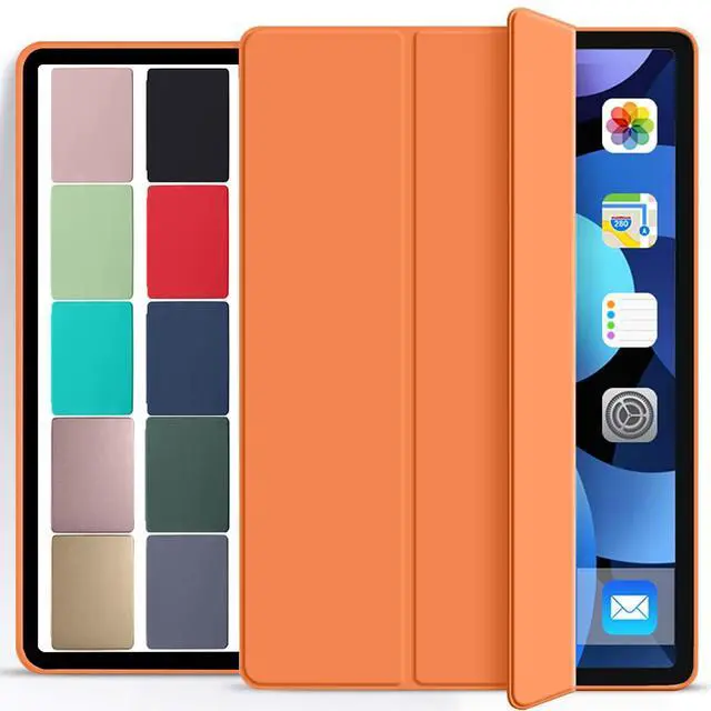 Main image of DuraSafe Cases for iPad 5 2017 / iPad 6 2018-9.7 Inch A1893 A1954 A1822 A1823 MP252LL/A MPGA2LL/A MRM52LL/A MR702LL/A MR6Y2LL/A Durable Shock Proof Supportive Magnetic Dual Angle Stand Cover - Orange