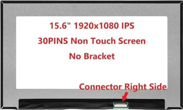 Alt view image 3 of 5 - FULLCOM New LCD Replacement Screen FHD 1920x1080 (Non Touch) 15.6 Inch 30 Pin Matte for HP P/N M22912-001 for Laptop/Display/Screen/LCD Application