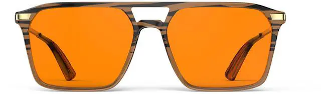 Alt view image 2 of 5 - Goiteia 100% Orange Blue Light Blocking Glasses- Oversized Polarized Sunglasses Over Glasses Women Men