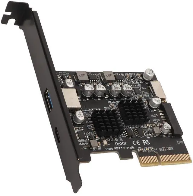 Main image of PCIe Type C USB3.2 GEN2 10Gbps Type C with Front Type E, High Speed,Gold Plated Pin, Stable Performance for Desktop PCs