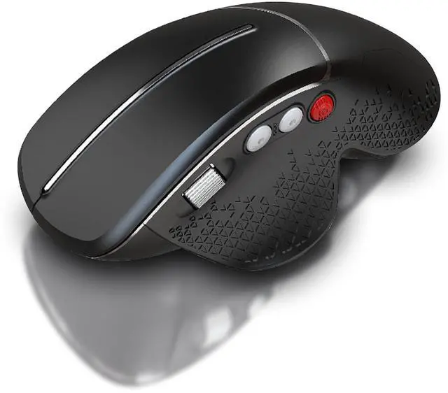 Main image of KUYHRF Wireless Ergonomic Vertical Mouse, 10M Range, 5 Buttons, 2.4G Optical, Wrist Pain Relief