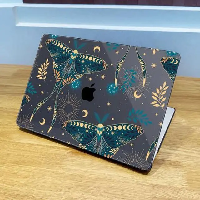 Alt view image 3 of 5 - Lepeoac for MacBook Pro 16 inch Case 2019 2020 Release Model A2141, Plastic Hard Shell Cover with Keyboard Cover & Screen Protector for MacBook Pro 16 inch with Touch Bar & Touch ID - Butterfly P113