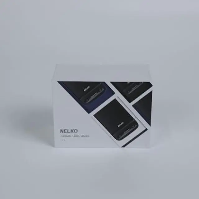 Alt view image 2 of 5 - Nelko Label Maker Machine with Tape, PM220 Bluetooth Label Printer, 2 Inch Portable Thermal Printer for Small Business, Address, Logo, Clothing, Sticker Printer for Phones & PC, 1 Count, Maroon