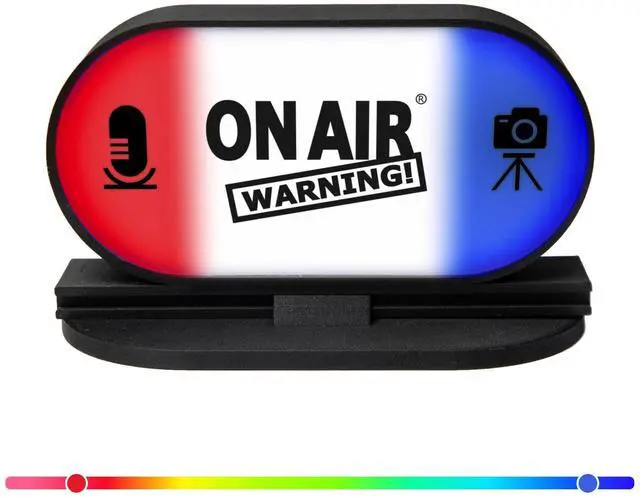 Main image of On Air Warning! Busy Lights, Do not Disturb Light, Cam, Mic Control Mute, Busy Light Indicator for Office, Adjustable Lights, Free Software Download