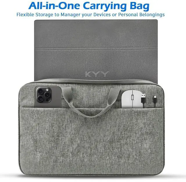 Alt view image 5 of 5 - KYY Carrying Bag for Portable Monitor of KYY K3 / K3-1 / K3-2 / K3-3 / K5-3 / X90 / X90A / X90D