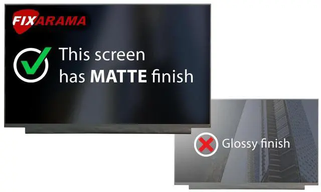 Alt view image 3 of 5 - FIXARAMA Screen Replacement for N156HCA-EAB Matte Grade A+ 15.6 FHD 1080p IPS 30pin Non-Touch LED LCD Display with Tools Tape