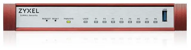 Alt view image 2 of 5 - Zyxel USGFLEX100HP ZyWALL High Speed Cyber Security Firewall | Hardware Only | VPN | 1x PoE+ | Business Class | Up to 50 Users | Nebula Cloud Option