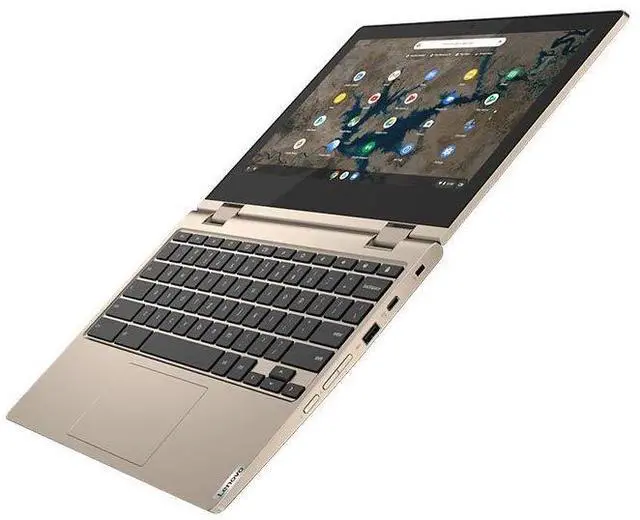 Alt view image 5 of 5 - Lenovo IdeaPad Flex 3 CB 11IGL05 82BB0008US 11.6" Touchscreen 2 in 1 Chromebook - HD - 1366 x 768 - Intel Celeron N4020 Dual-core (2 Core) 1.10 GHz - 4 GB RAM - 64 GB Flash Memory - Almond