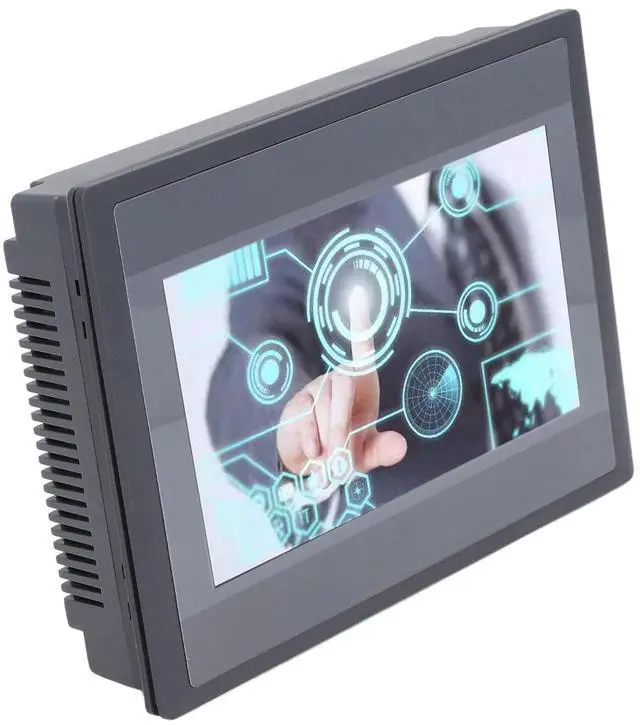 Main image of HMI HMI TFT LCD Display Module Touchscreen Monitor 7in PLC Control Screen 12 in 8 Out DC 24V 5A Relay Output Module for FX3U-20/40/48MRT