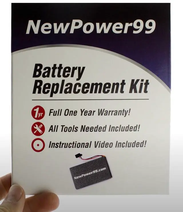 Alt view image 3 of 5 - NP99sp NewPower99 Battery Kit for Logitech MX Keys Advanced Wireless Illuminated Keyboard with Tools, How-to Video and Long Life Battery