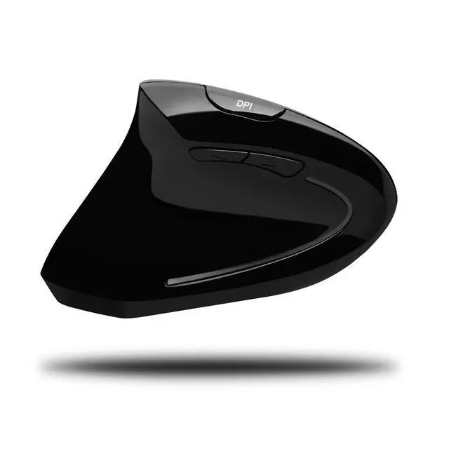 Alt view image 4 of 5 - Adesso iMouse E90 - Wireless Left-Handed Vertical Ergonomic Mouse, Black