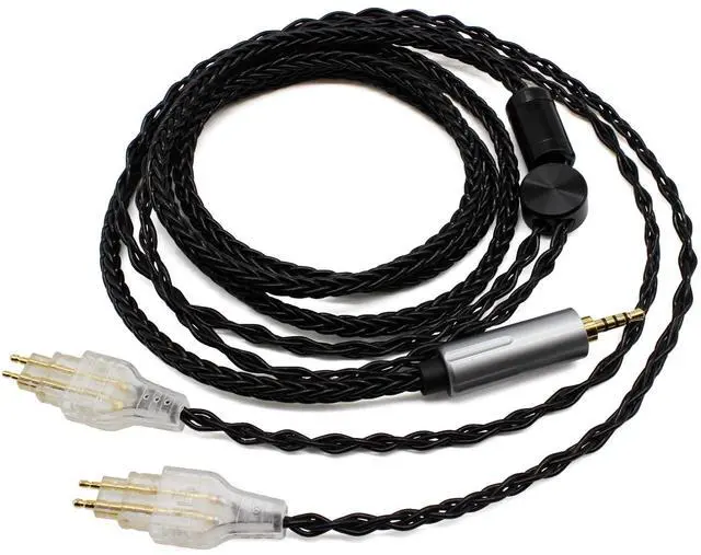 Alt view image 2 of 5 - Youkamoo 2.5mm Balanced Replacement Upgrade Cable Compatible for Sennheiser HD650, HD600, HD660S, HD660S2, HD580, HD58X, Massdrop HD6XX Headphones, 16.5 ft (5 m)