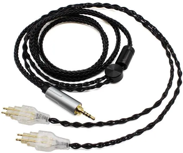 Alt view image 3 of 5 - Youkamoo 2.5mm Balanced Replacement Upgrade Cable Compatible for Sennheiser HD650, HD600, HD660S, HD660S2, HD580, HD58X, Massdrop HD6XX Headphones, 16.5 ft (5 m)