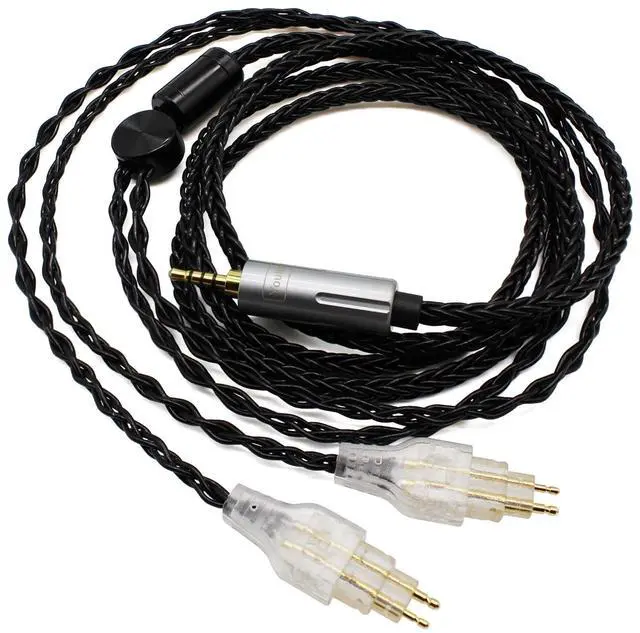 Alt view image 4 of 5 - Youkamoo 2.5mm Balanced Replacement Upgrade Cable Compatible for Sennheiser HD650, HD600, HD660S, HD660S2, HD580, HD58X, Massdrop HD6XX Headphones, 16.5 ft (5 m)